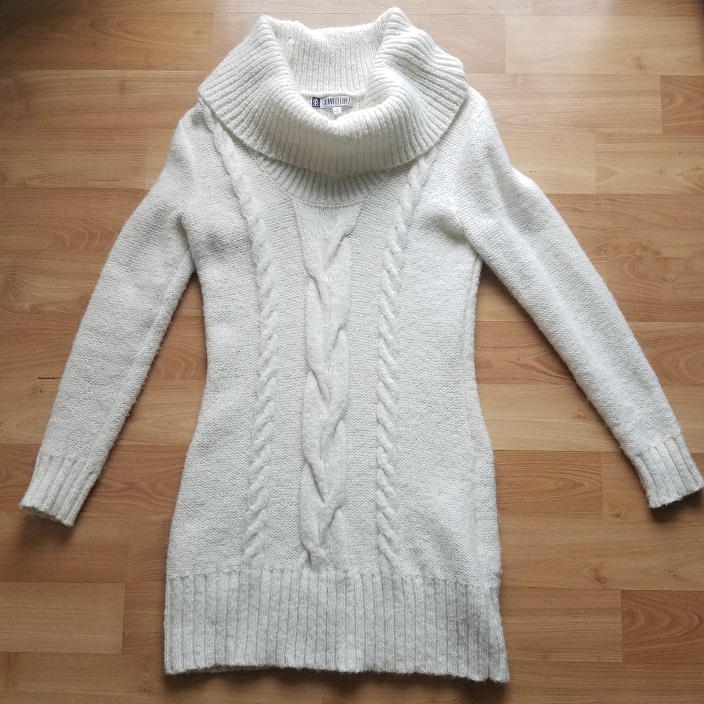 White Sweater Dress